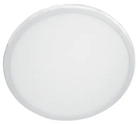 Φωτιστικό Πάνελ Χωνευτό LED 15W Λευκό 3000K 1300Lm Slim 2,5cm Φ17,5cm FLEXI1530RW ACA FLEXI1530RW Λευκό