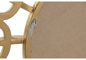 Τοίχο καθρέφτη Home ESPRIT Χρυσό 95 x 5 x 95 cm