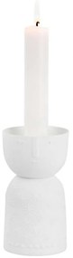 Κηροπήγιο Stella LBTRD0016458 6x10cm White Raeder Porcelain