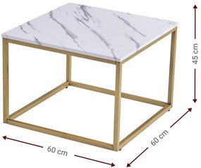 Τραπεζάκι σαλονιού Ziva-Leuko