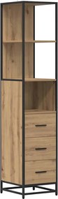 vidaXL Σετ Επίπλων Μπάνιου 4 pcs artisan δρυς Επεξεργασμένο ξύλο