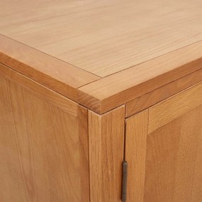 vidaXL Ντουλάπι με αποθήκευση με πόρτα Καφέ Επεξεργασμένο ξύλο