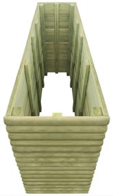 vidaXL Ζαρντινιέρα Υπερυψωμένη 150x56x96 εκ./19 χιλ. Εμποτ.Ξύλο Πεύκου