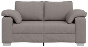 vidaXL Καναπές Taupe 160 x 77 x 82 εκ ύφασμα