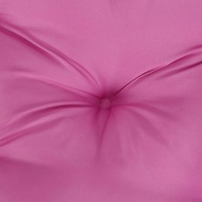 Μαξιλάρι Παλέτας Ροζ 70 x 70 x 12 εκ. Υφασμάτινο - Ροζ