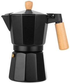 Καφετιέρα Espresso 01-20644 8,5x14x15,5cm 150ml Oak-Black Estia Aluminium
