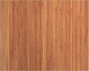 vidaXL Χαλί Ορθογώνιο Καφέ 80 x 100 εκ. Μπαμπού