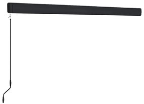 vidaXL Τέντα Κασετίνα Χειροκίνητη Μπλε / Λευκή 350 x 250 εκ.