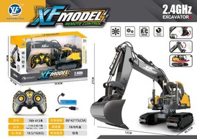 Τηλεκατευθυνόμενο όχημα Εκσκαφέας - 1:16 - 2.4G - 789-413B - 917544