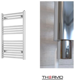 Thermo ALTO Θερμαινόμενη πετσετοκρεμάστρα από Mild Steel με ηλεκτρική λειτουργία, 80x50cm Chrome