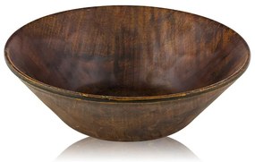 Διακοσμητικό Μπωλ (Φ34x8) Tria By Espiel Chestnut HWD789K12-1