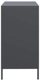 vidaXL Ντουλάπι Ανθρακί 68x39x73,5 εκ. από Χάλυβα Ψυχρής Έλασης