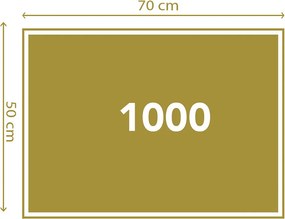 Clementoni Παζλ Peace Puzzles The Flow 500 τμχ