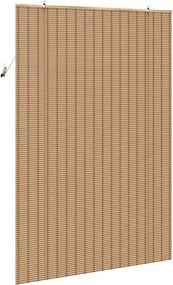 vidaXL Ρόλερ με κουρτίνες Φύση 140 x 220 cm Μπαμπού