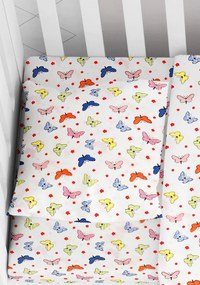 DIMcol ΜΑΞΙΛΑΡΟΘΗΚΗ ΕΜΠΡΙΜΕ ΒΡΕΦ Cotton 100% 35Χ45 Butterfly 49 Rotary Print 1915817707204998