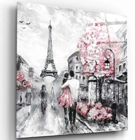 Πίνακας Γυάλινος 231MDF1340 80x80cm Multi Wallity Square Γυαλί