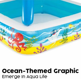 Παιδική πισίνα Bestway 140 x 140 x 114 cm