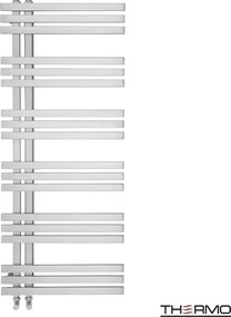 Thermo Vivo 119x50 Inox Brushed - Θερμαινομενη πετσετοκρεμάστρα