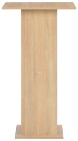 vidaXL Τραπέζι Μπαρ Χρώμα Δρυός 60 x 60 x 110 εκ.