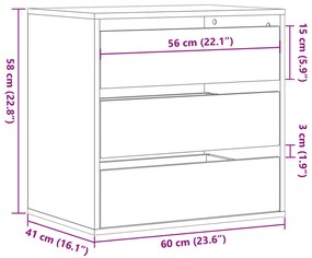 ΣΥΡΤΑΡΙΕΡΑ ΚΑΦΕ ΔΡΥΣ 60X41X58 ΕΚ. ΑΠΟ ΕΠΕΞΕΡΓ. ΞΥΛΟ 852849