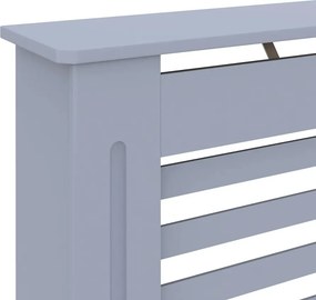 vidaXL Κάλυμμα Καλοριφέρ Ανθρακί 112 x 19 x 81,5 εκ. από MDF