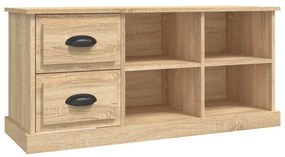 vidaXL Έπιπλο Τηλεόρασης Sonoma Δρυς 102x35,5x47,5 εκ. Επεξ. Ξύλο