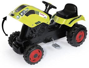 Τρακτέρ Με Πετάλια Smoby Claas Pedal Ride on Tractor Κίτρινο