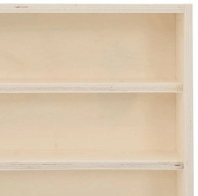 Ξύλινη συλλεκτική βιτρίνα με 6 ράφια 40x8,5x55 εκ. - Καφέ