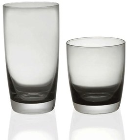 Ποτήρι Νερού Irid 540ml Smoke - - Cryspo Trio - 6 ΤΜΧ