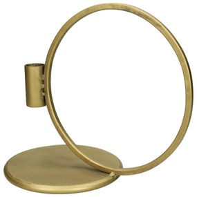 Κηροπήγιο ArteLibre Χρυσό Μέταλλο 21.5x14x18.5cm
