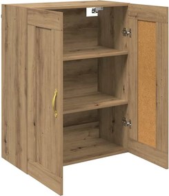 vidaXL Επιτοίχιο ντουλάπι Artisan Oak 69,5 x 34 x 90 εκ.