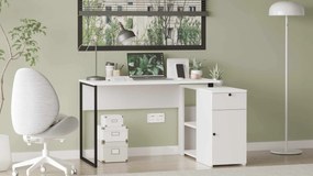 Γραφείο Λευκό GUATRON 129.8x90x70