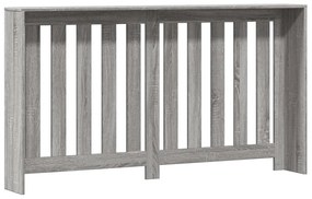 vidaXL Κάλυμμα Καλοριφέρ Γκρι Sonoma 149x20x82 εκ Επεξεργασμένο Ξύλο