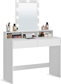 Μπουντουάρ Με Καθρέφτη & Φως (100x40x145) Vasagle RDT164W01