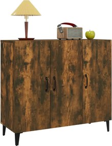 vidaXL Ντουλάπι Καπνιστή Δρυς 90x34x80 εκ. Επεξεργασμένο Ξύλο