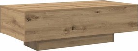 vidaXL Τραπεζάκι Σαλονιού Artisan Δρυς 100 x 49,5 x 31 εκ. Επεξ. Ξύλο