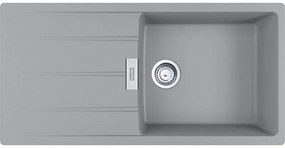 Franke Centro CNG 611/211-100 Αντιστρεφόμενος Stone Grey Γρανιτένιος Νεροχύτης 60cm