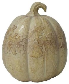 Διακοσμητική Κολοκύθα VRE207K2 18x18x20cm Beige Espiel Polyresin