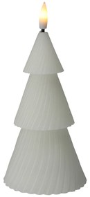 Χριστουγεννιάτικο Διακοσμητικό Κερί Led K-M White AX5438100