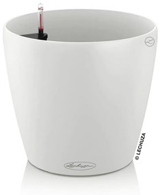 LECHUZA Γλάστρα CLASSICO Color 21 ALL-IN-ONE Λευκή