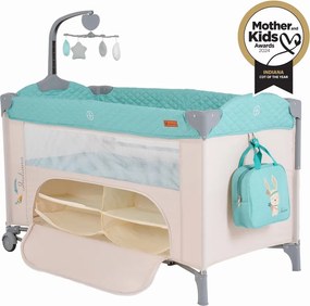 Folding cot Indiana mint