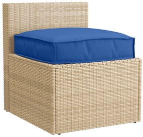 vidaXL Μαξιλάρι Παλέτας για Καθίσμα Μπλε 60 x 60 x 12 εκ, Υφασμα Οξφόρδης