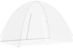 vidaXL Κουνουπιέρα Mongolia με Πόρτες 200 Δίχτυ Λευκό 200x150x140 εκ.