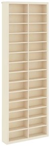 vidaXL Θήκη Επίδειξης Καφέ 21 x 4.5 x 59 εκ. Επεξεργασμένο ξύλο