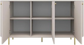 Μπουφές Ovelia 3D-Μπεζ