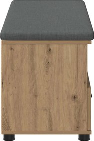 vidaXL Παγκάκι Χαλωρίου Τεχνίτικη Δρυς 100 x 38 x 46 εκ