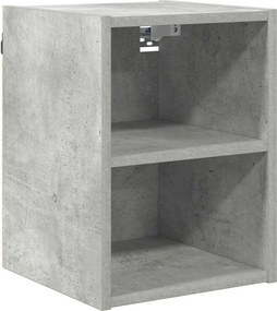 vidaXL Κρεμαστό ντουλάπι Σκυρόδεμα Γκρι 30 x 29,5 x 40 εκ.