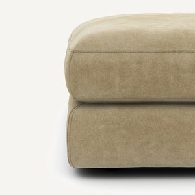 Υποπόδιο από βελούδο stonewashed, SKANDER