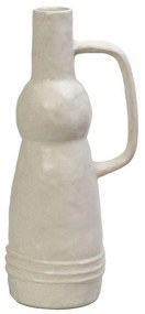 Βάζο TAS201 16x12x35cm White Espiel κεραμικο