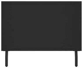 vidaXL Τραπεζάκι Σαλονιού Μαύρο 102x50x40 εκ. από Επεξεργασμένο Ξύλο